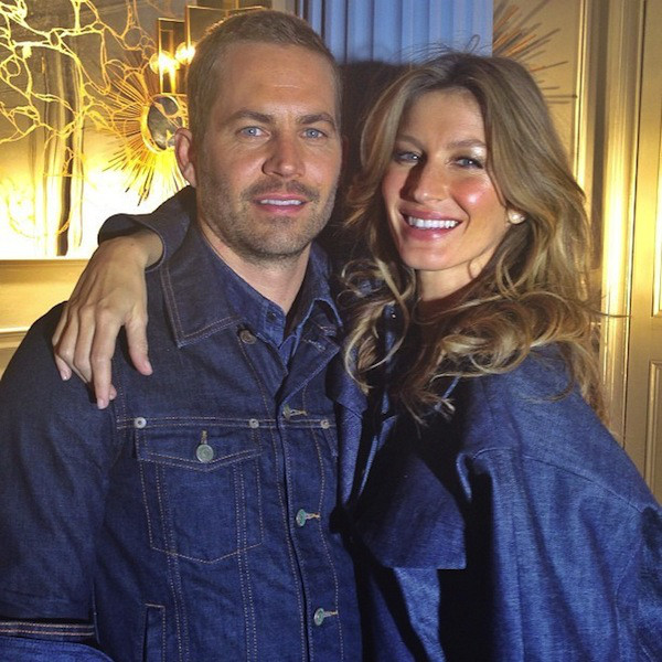 Gisele Bundchen e Paul Walker Gisele Bundchen e Paul Walker
